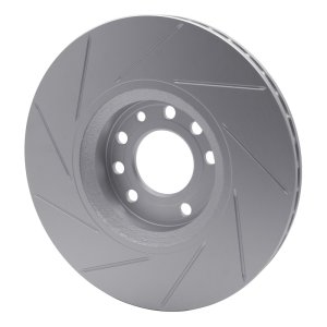 Saab 9-3 Brake Rotor (1) - Front - R1 Concepts - GEOSPEC Slotted - `99-`02
